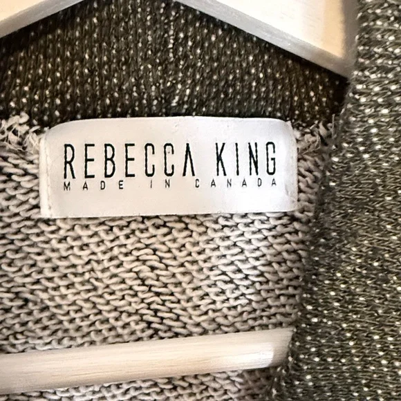 Rebecca King THREE WAY SWEATER - FOREST GREEN - Picture 9 of 11